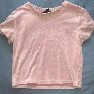 Small forever 21 pink/purple crop top
